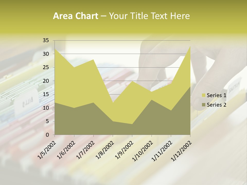 Cabinet Financial Information PowerPoint Template