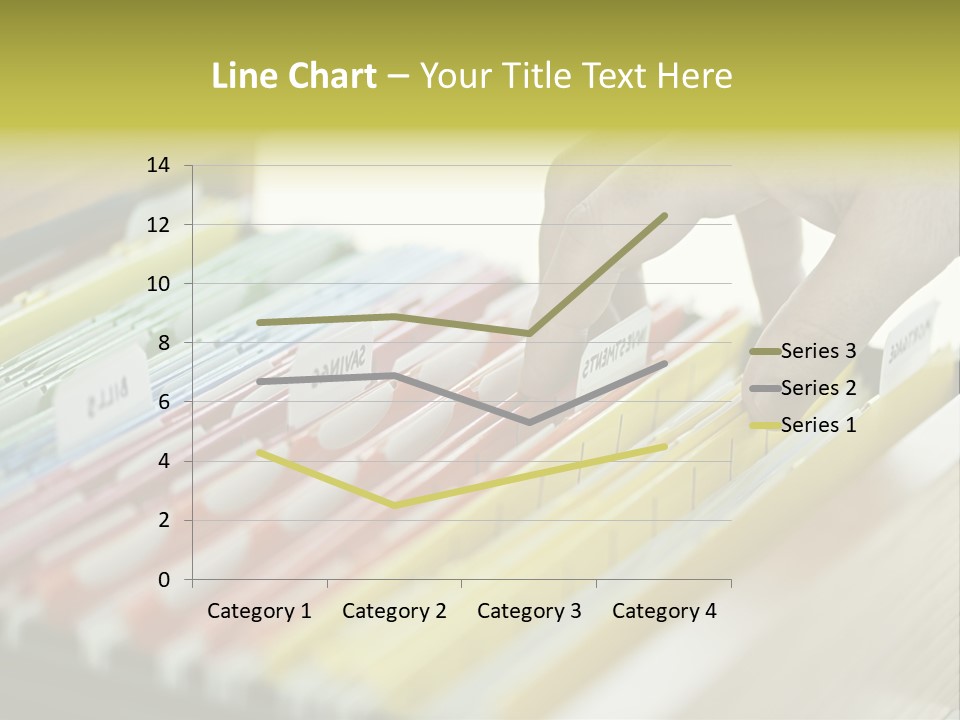 Cabinet Financial Information PowerPoint Template