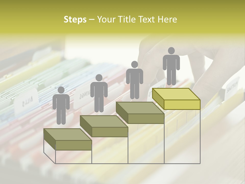 Cabinet Financial Information PowerPoint Template