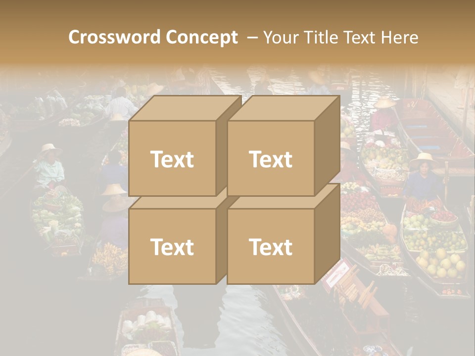 Water Thailand Archeology PowerPoint Template