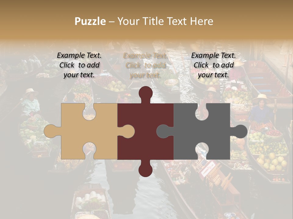 Water Thailand Archeology PowerPoint Template