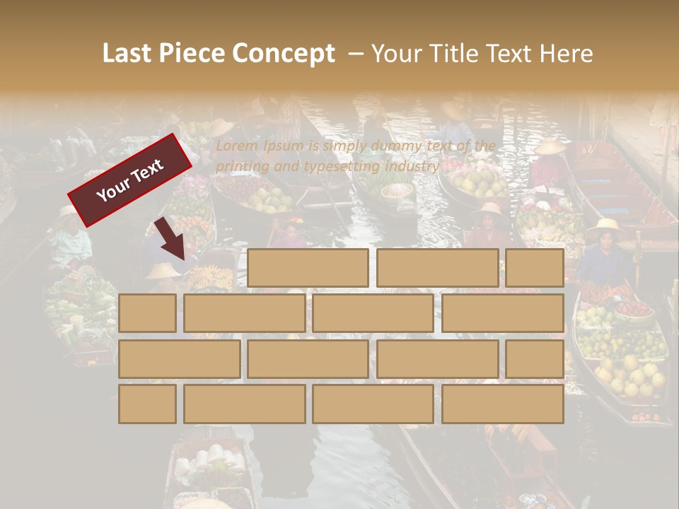 Water Thailand Archeology PowerPoint Template