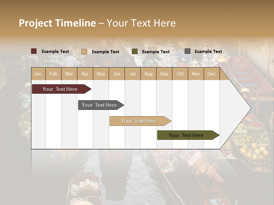 Water Thailand Archeology PowerPoint Template