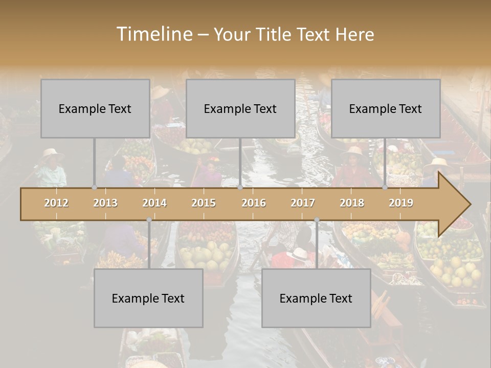 Water Thailand Archeology PowerPoint Template