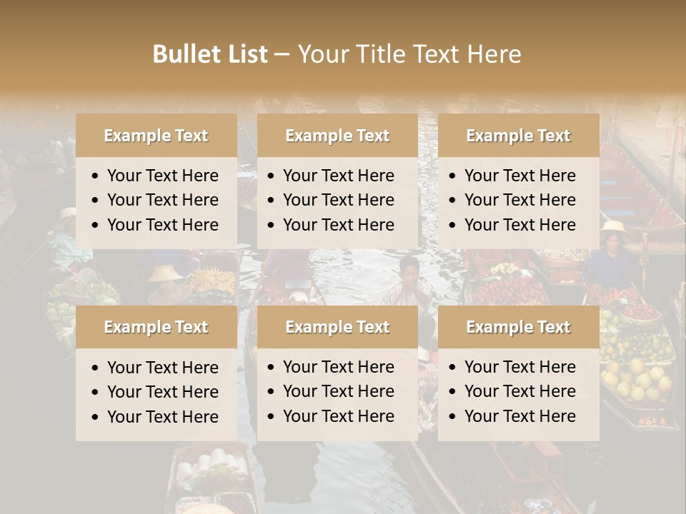 Water Thailand Archeology PowerPoint Template