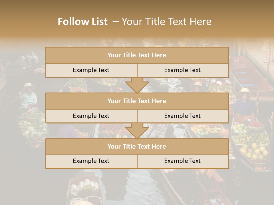 Water Thailand Archeology PowerPoint Template