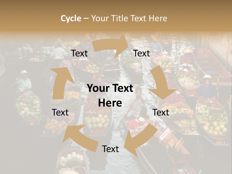 Water Thailand Archeology PowerPoint Template