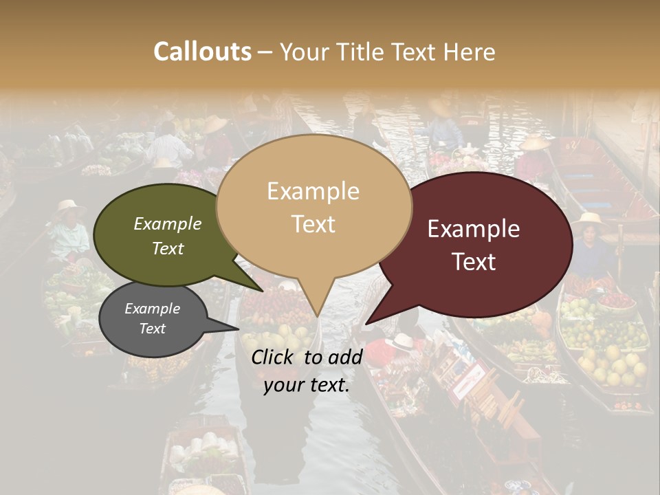 Water Thailand Archeology PowerPoint Template