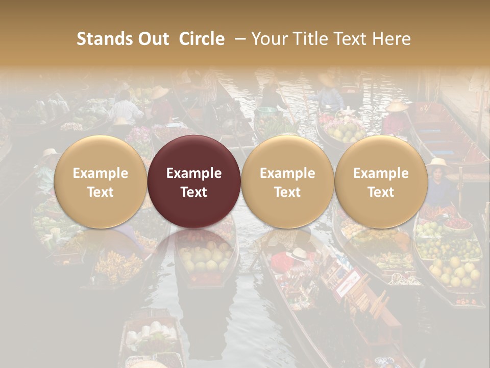 Water Thailand Archeology PowerPoint Template