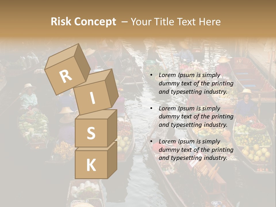 Water Thailand Archeology PowerPoint Template