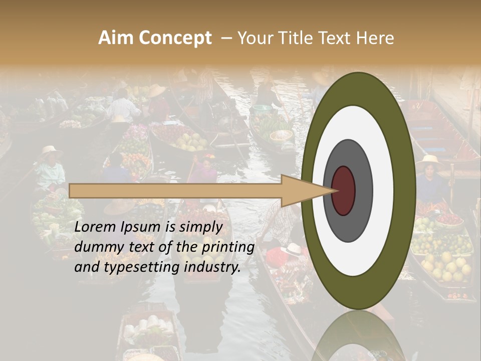 Water Thailand Archeology PowerPoint Template