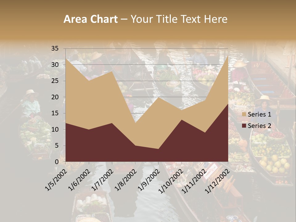 Water Thailand Archeology PowerPoint Template