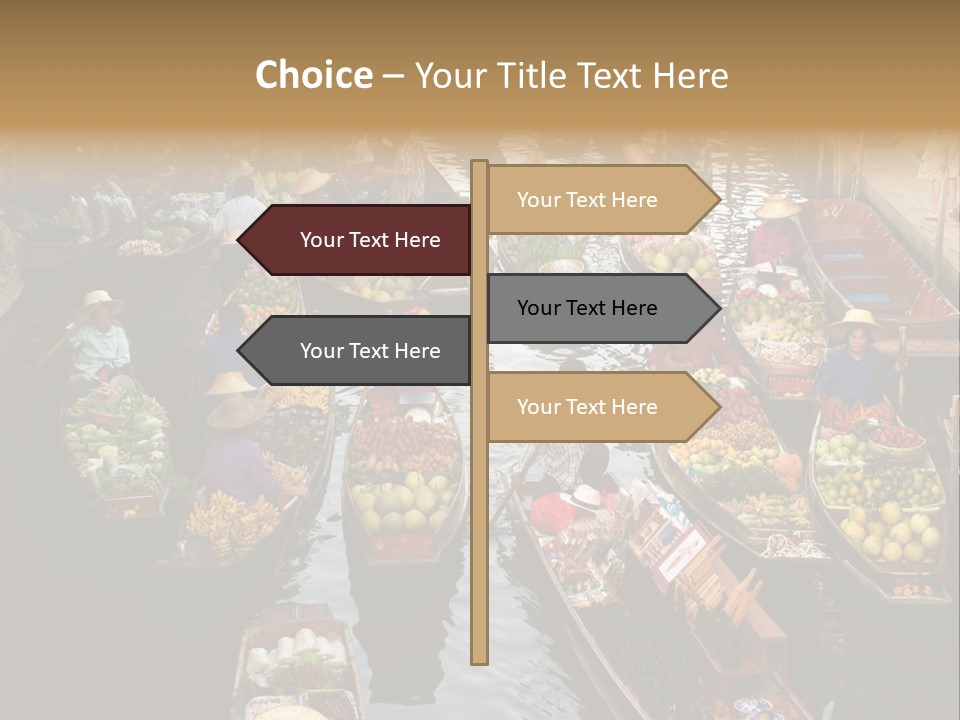 Water Thailand Archeology PowerPoint Template