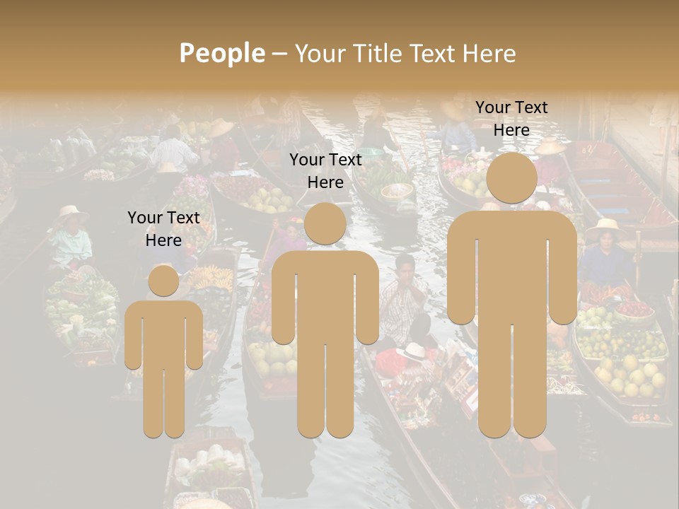 Water Thailand Archeology PowerPoint Template