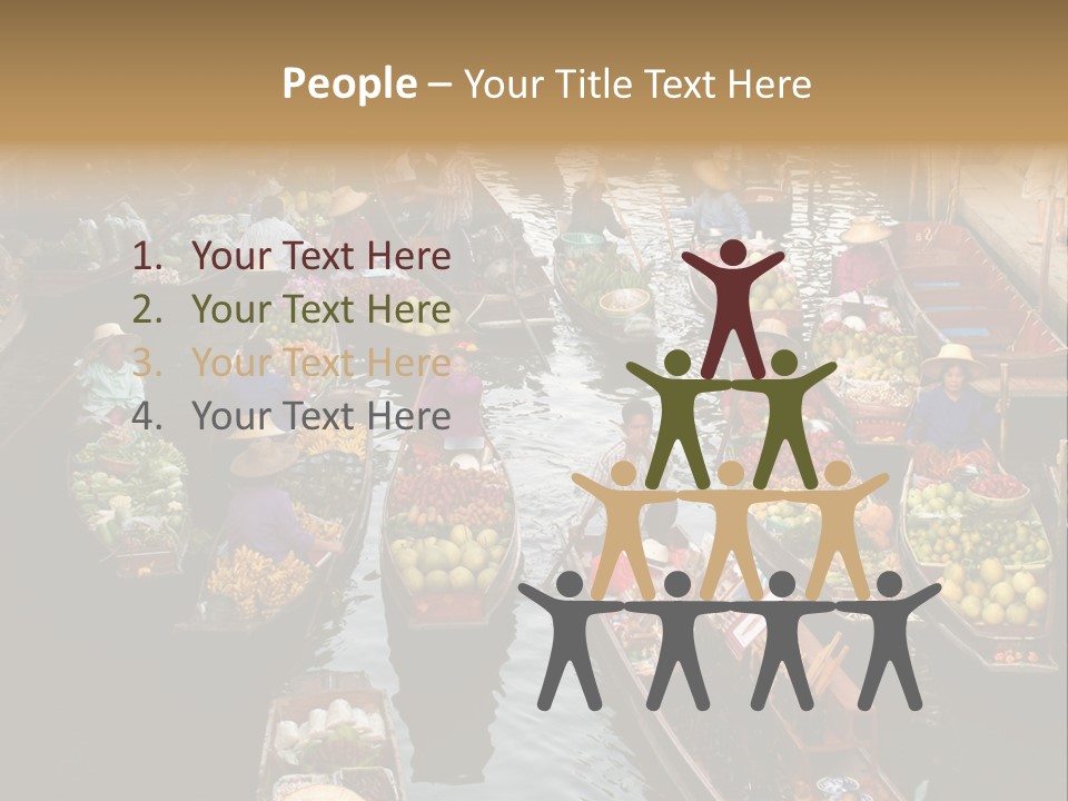 Water Thailand Archeology PowerPoint Template