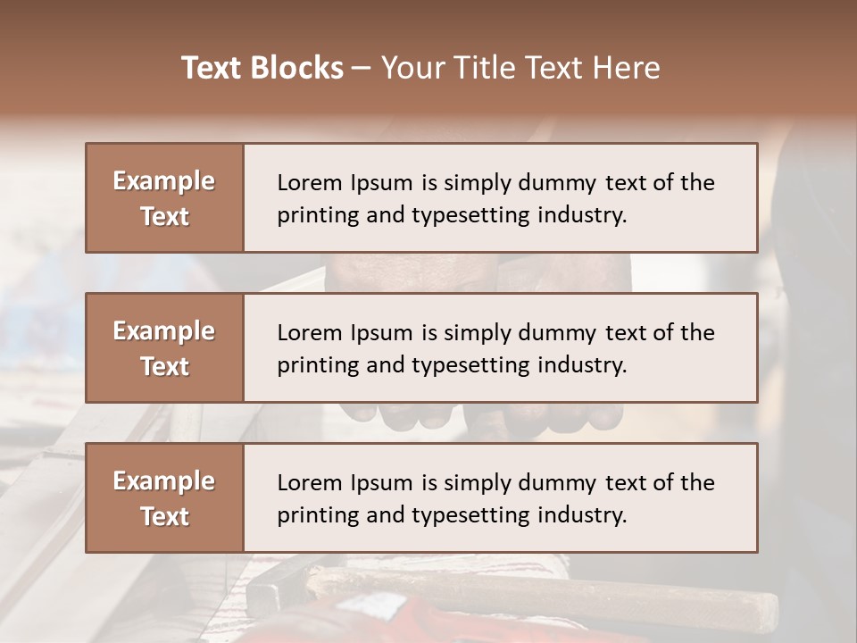 Roofing Season Master PowerPoint Template