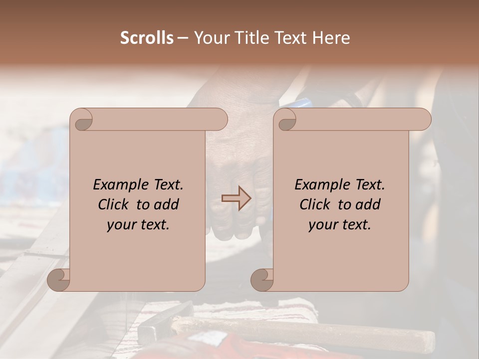 Roofing Season Master PowerPoint Template