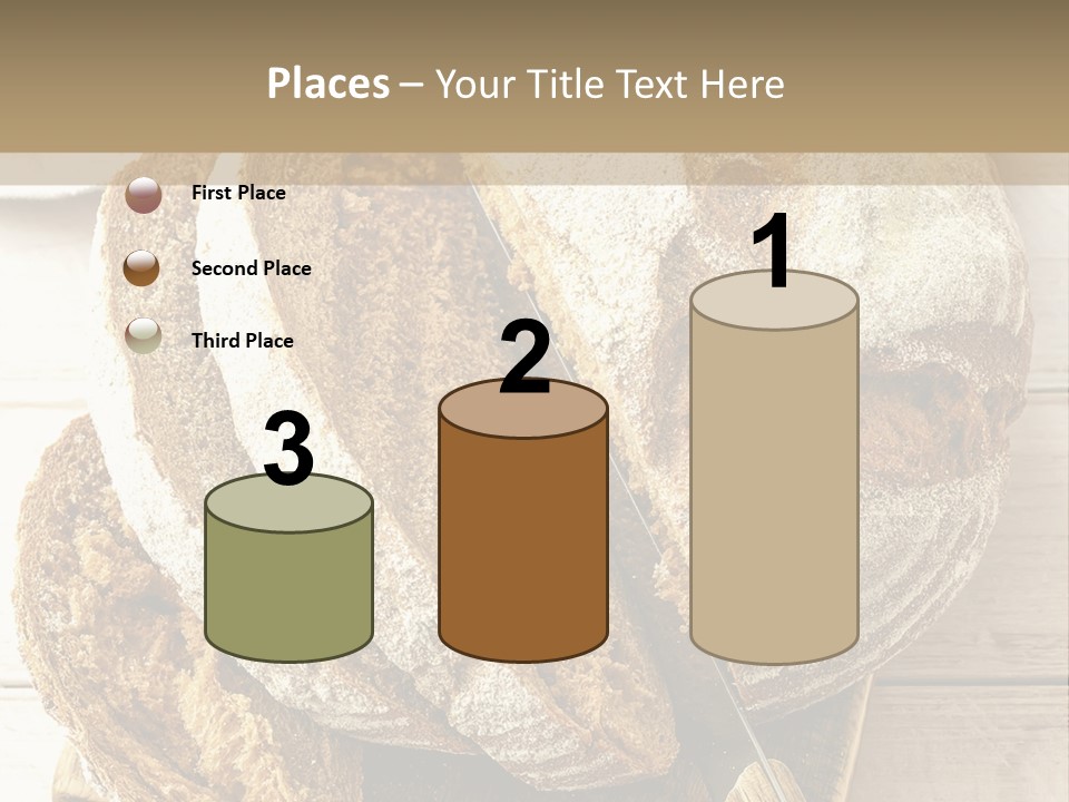 Fresh Sliced Yeast PowerPoint Template