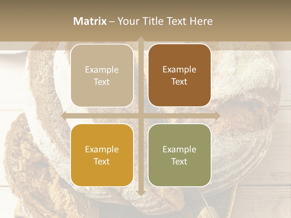 Fresh Sliced Yeast PowerPoint Template