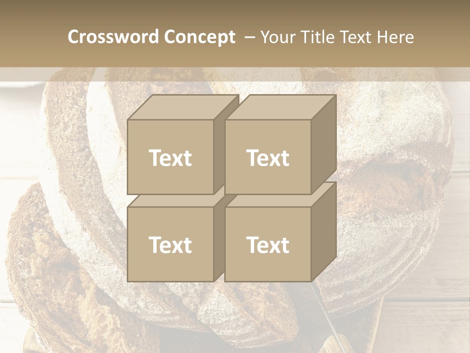 Fresh Sliced Yeast PowerPoint Template