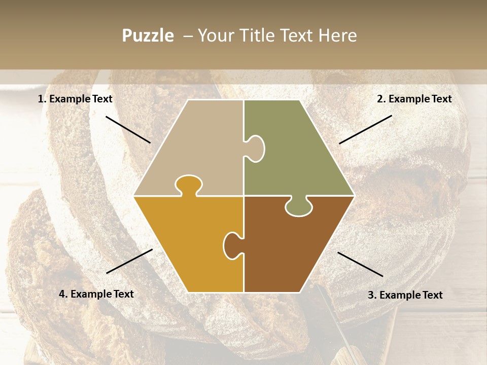 Fresh Sliced Yeast PowerPoint Template