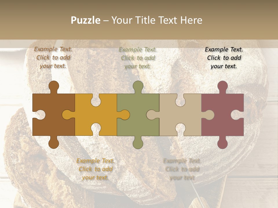 Fresh Sliced Yeast PowerPoint Template