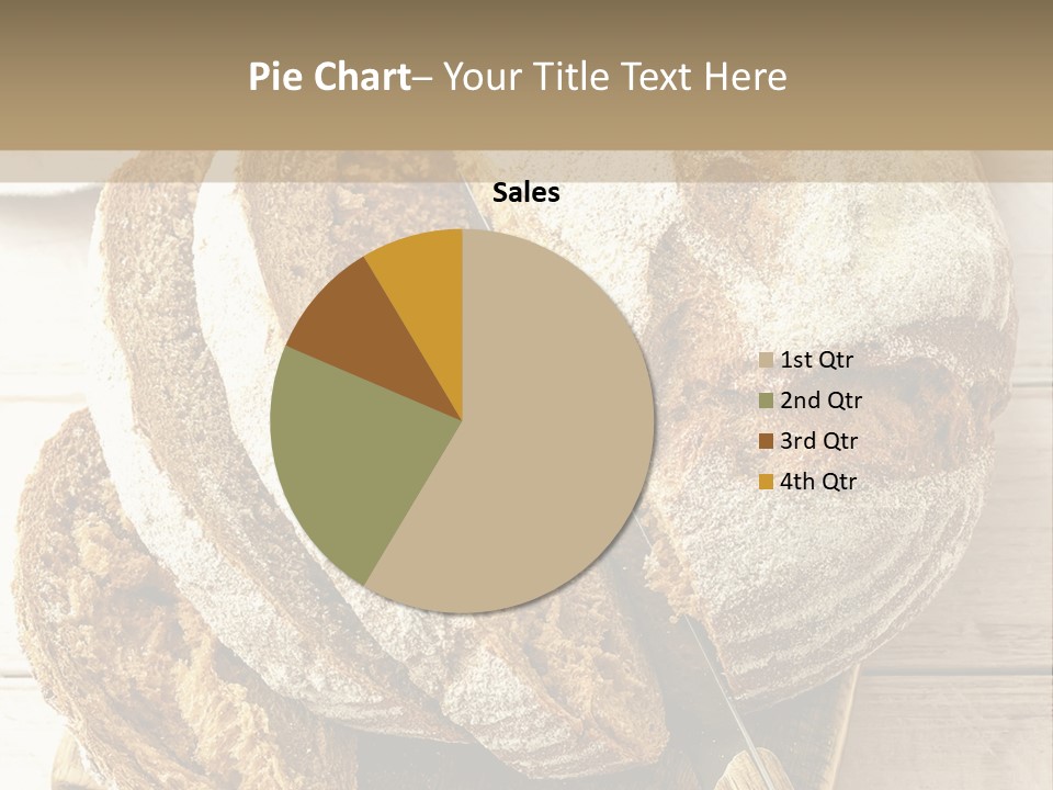 Fresh Sliced Yeast PowerPoint Template