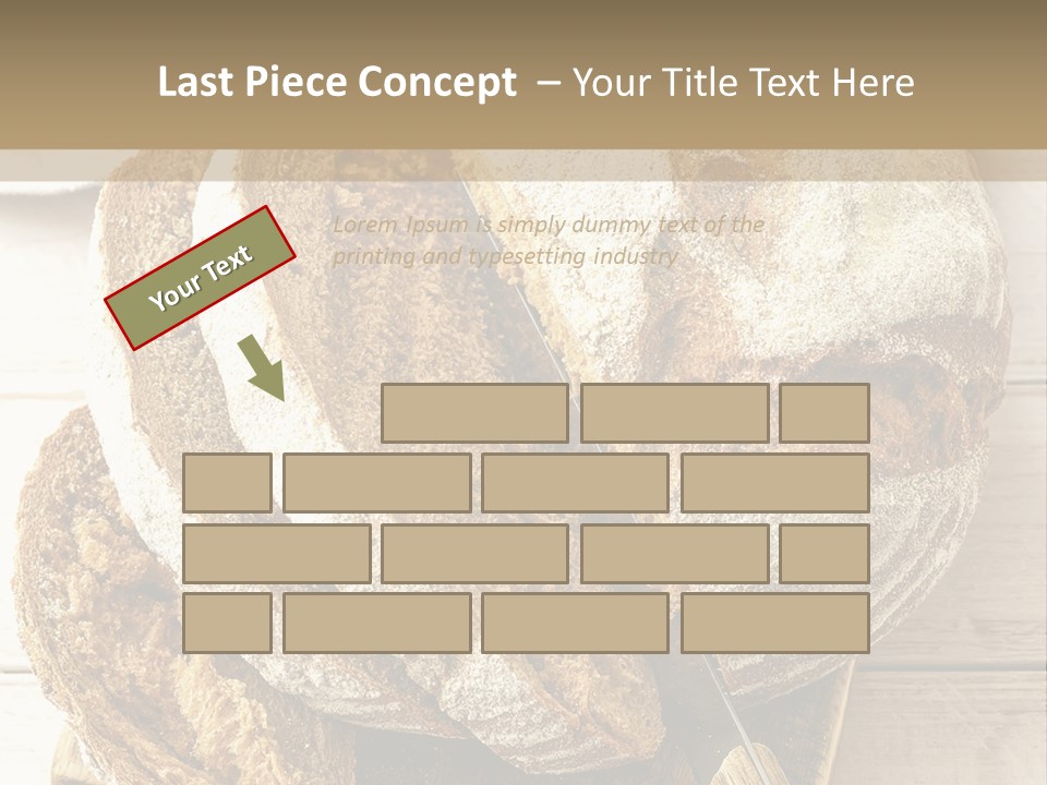 Fresh Sliced Yeast PowerPoint Template