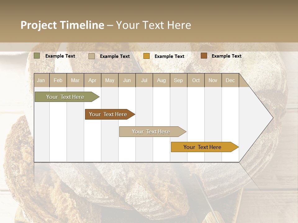 Fresh Sliced Yeast PowerPoint Template