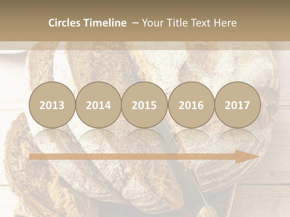 Fresh Sliced Yeast PowerPoint Template