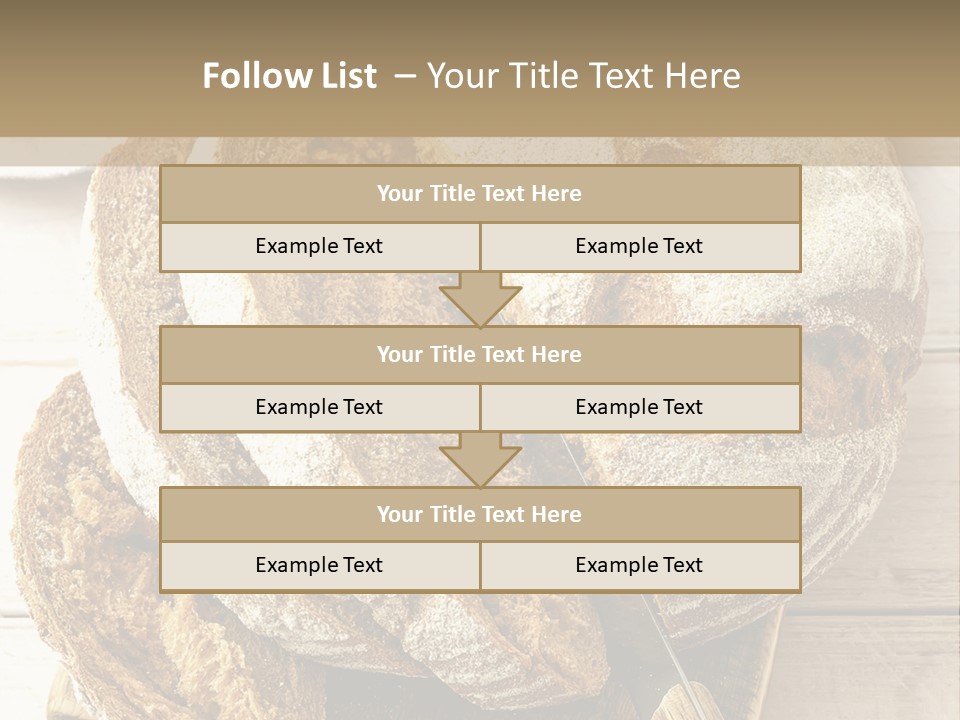 Fresh Sliced Yeast PowerPoint Template