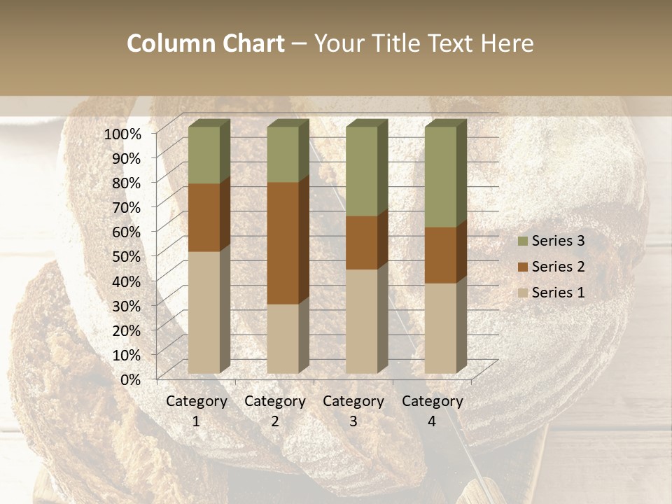 Fresh Sliced Yeast PowerPoint Template