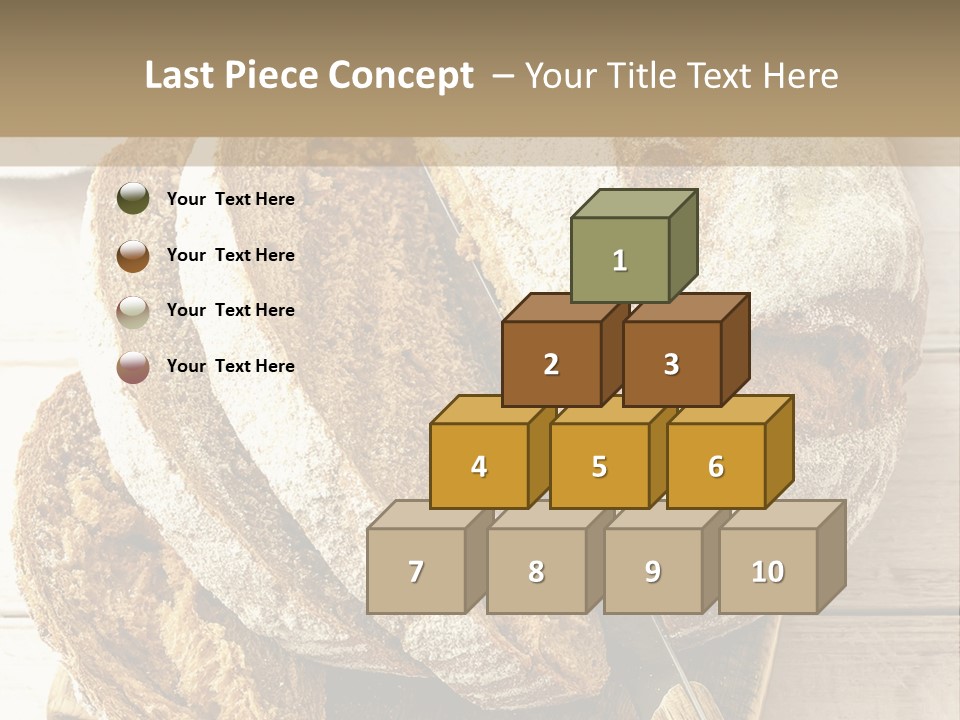 Fresh Sliced Yeast PowerPoint Template