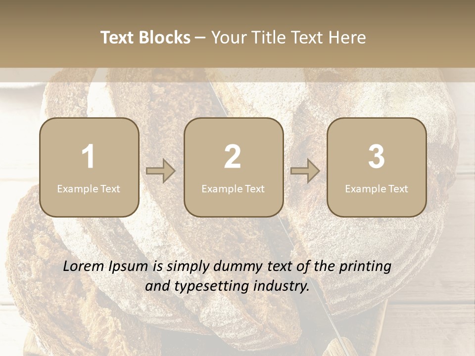 Fresh Sliced Yeast PowerPoint Template