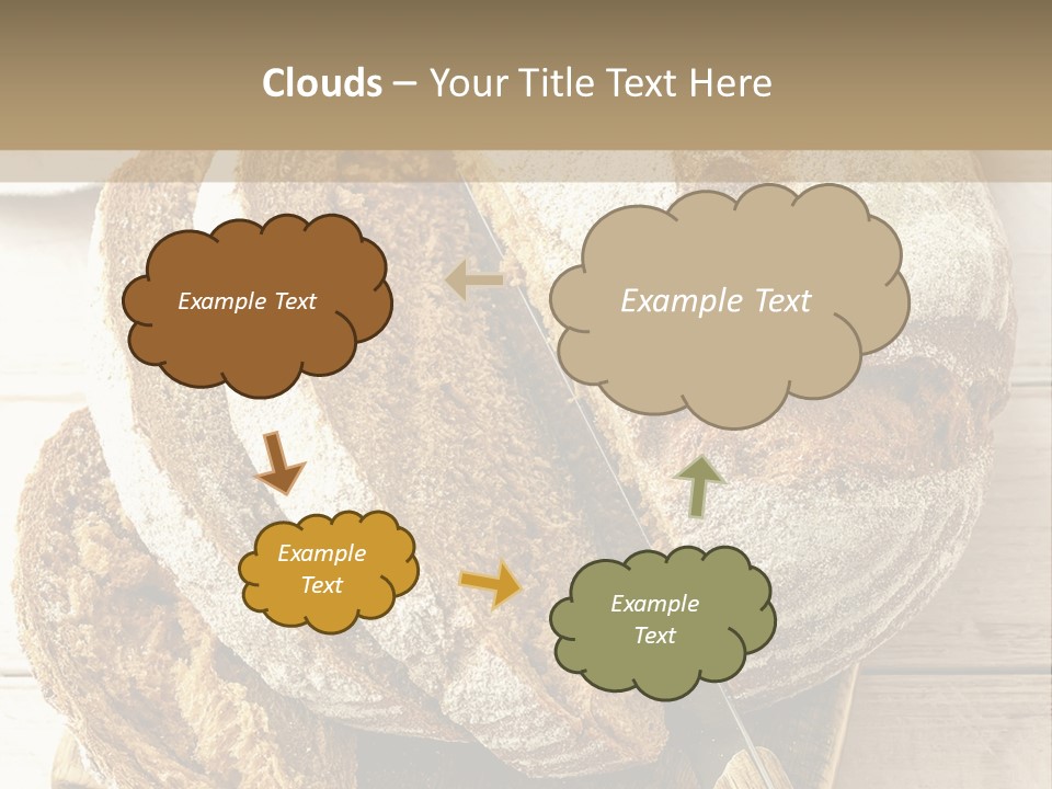 Fresh Sliced Yeast PowerPoint Template