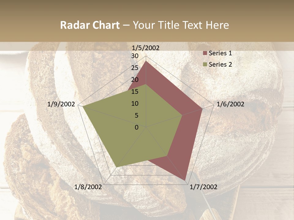 Fresh Sliced Yeast PowerPoint Template