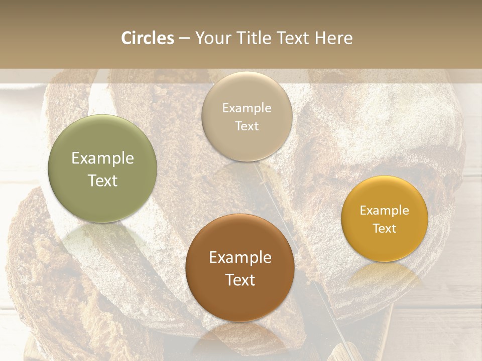 Fresh Sliced Yeast PowerPoint Template