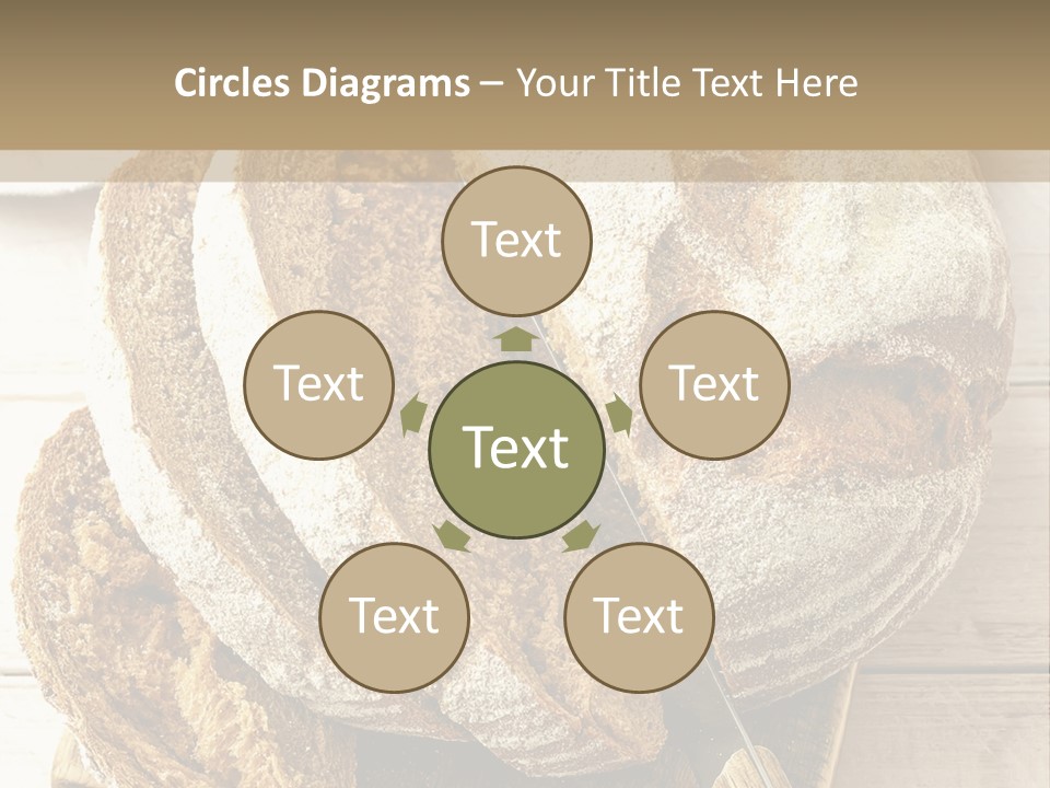 Fresh Sliced Yeast PowerPoint Template