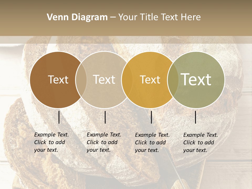 Fresh Sliced Yeast PowerPoint Template