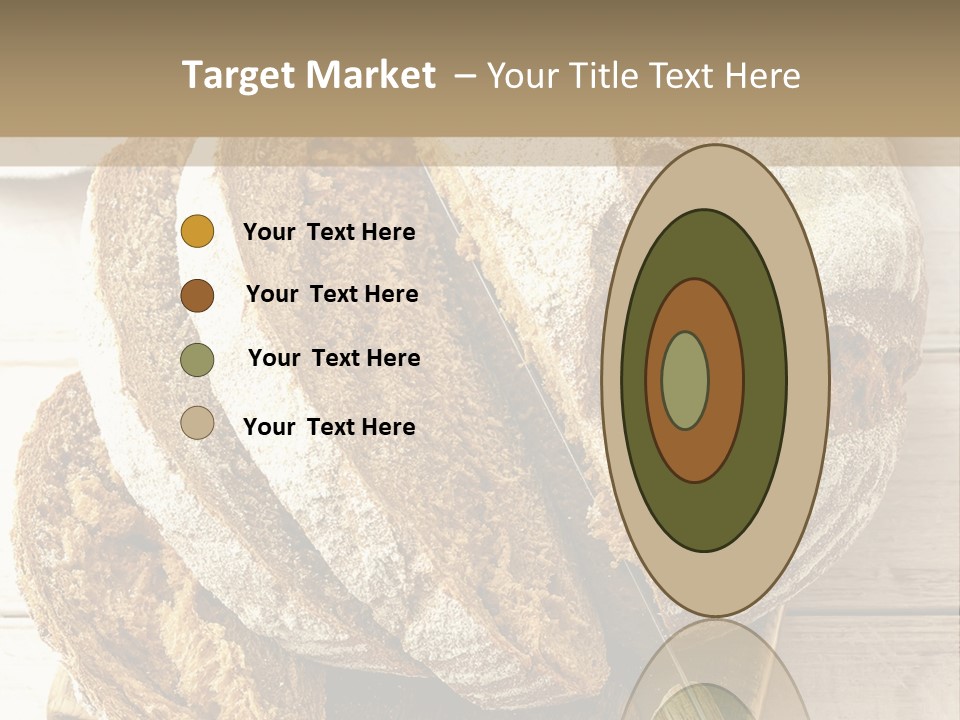 Fresh Sliced Yeast PowerPoint Template