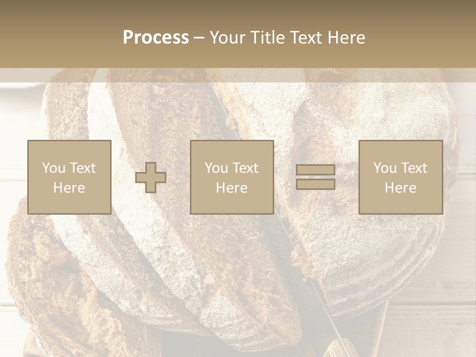 Fresh Sliced Yeast PowerPoint Template