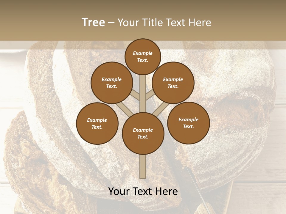 Fresh Sliced Yeast PowerPoint Template
