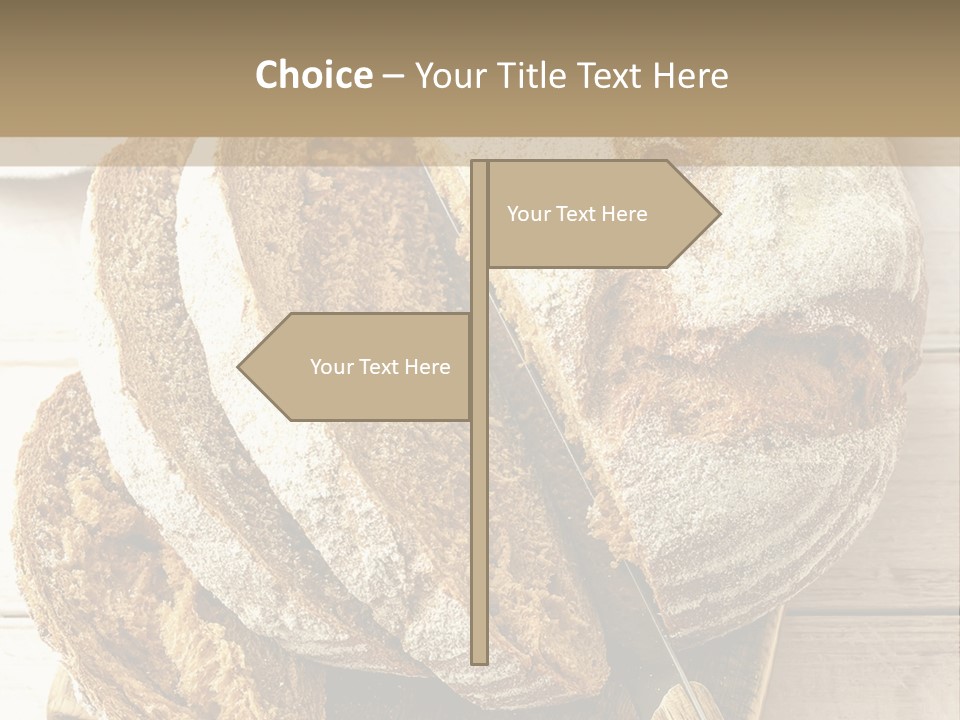 Fresh Sliced Yeast PowerPoint Template