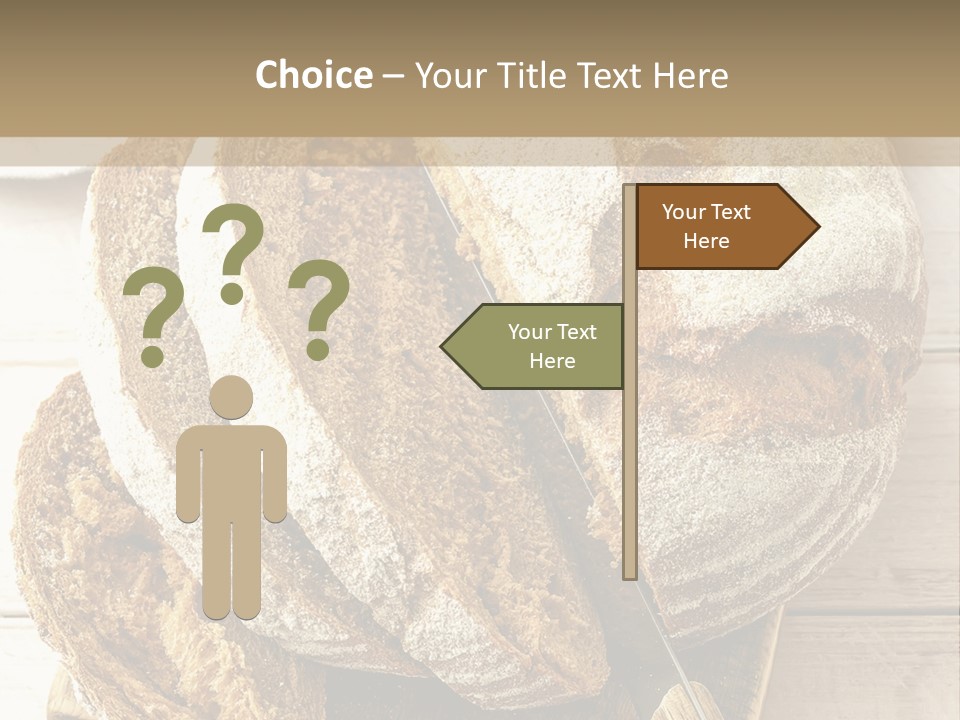 Fresh Sliced Yeast PowerPoint Template