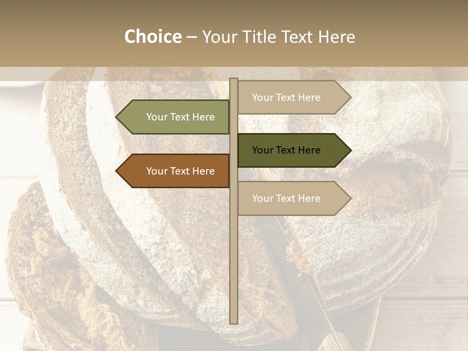 Fresh Sliced Yeast PowerPoint Template