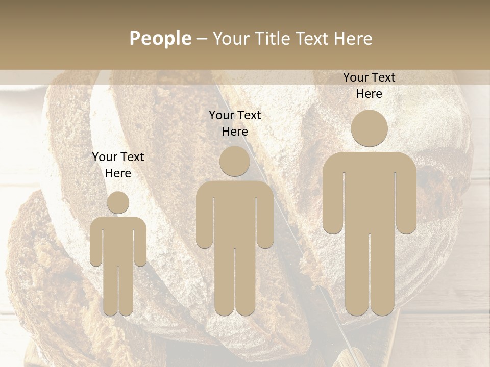 Fresh Sliced Yeast PowerPoint Template