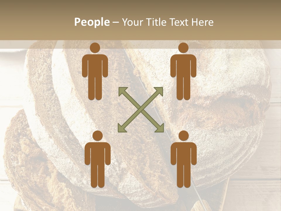 Fresh Sliced Yeast PowerPoint Template
