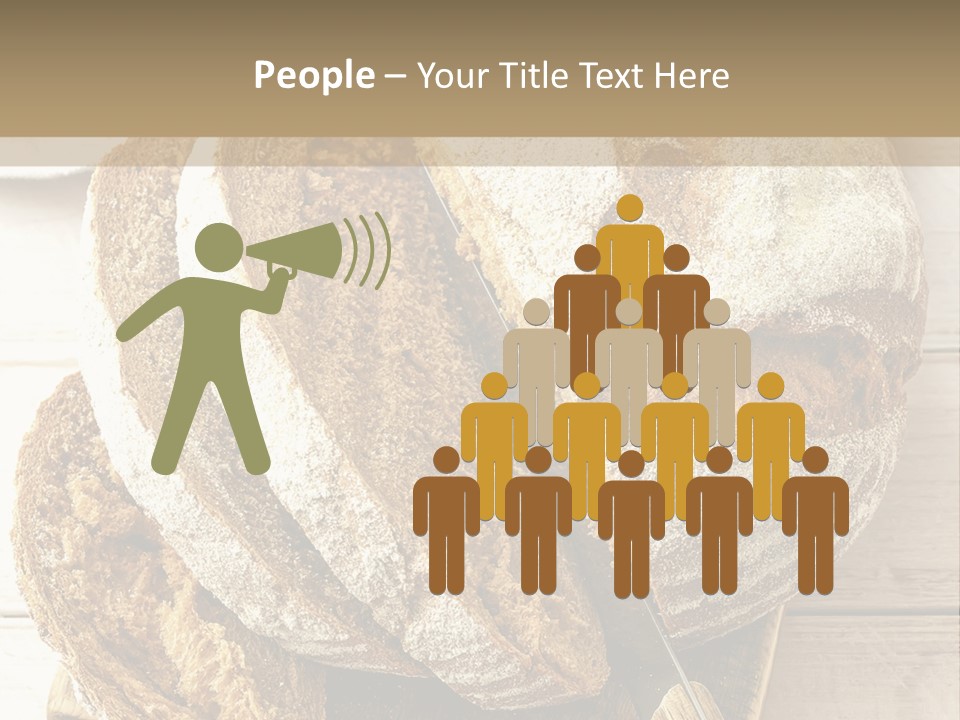 Fresh Sliced Yeast PowerPoint Template