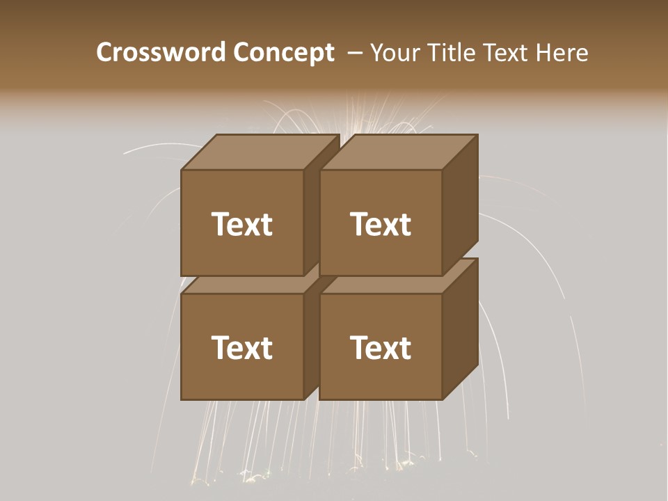 Red Sparkler Spin PowerPoint Template