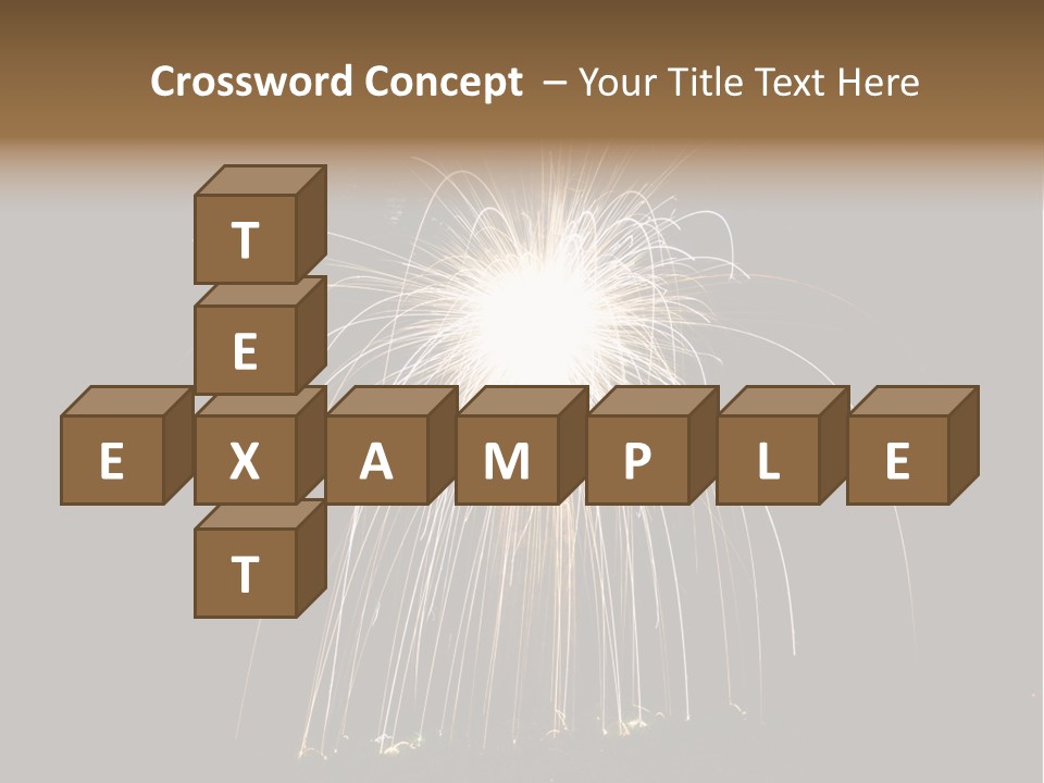 Red Sparkler Spin PowerPoint Template